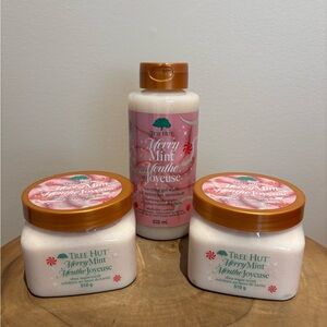 New Tree Hut Merry Mint body scrub shower gel